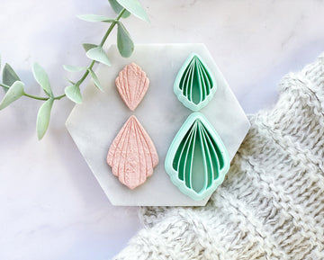 Seashell long Polymer Clay  Cutter | Fondant Cutter | Cookie Cutter